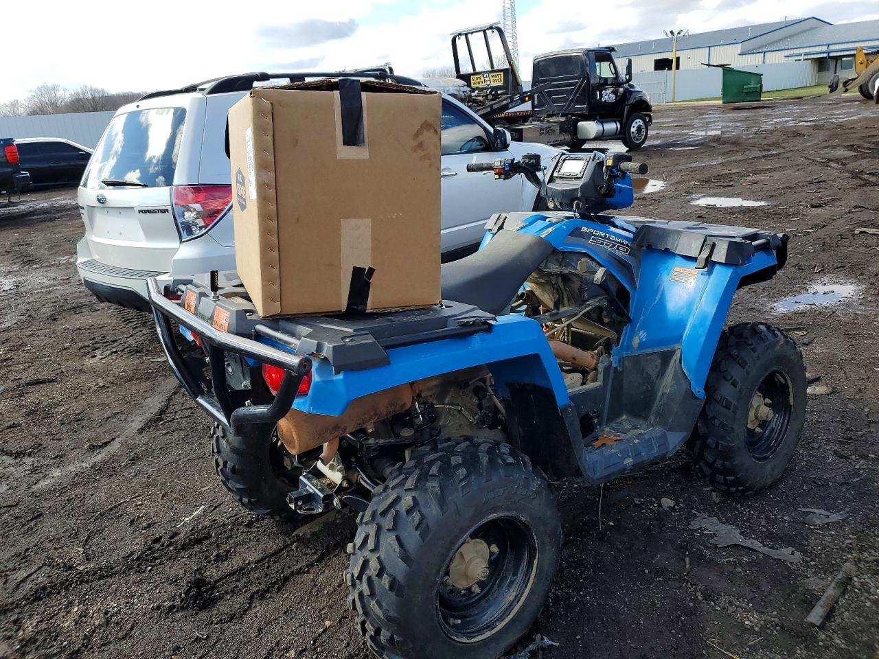 2019 Polaris Atv VIN 4XASEA573KA621405 photo 4