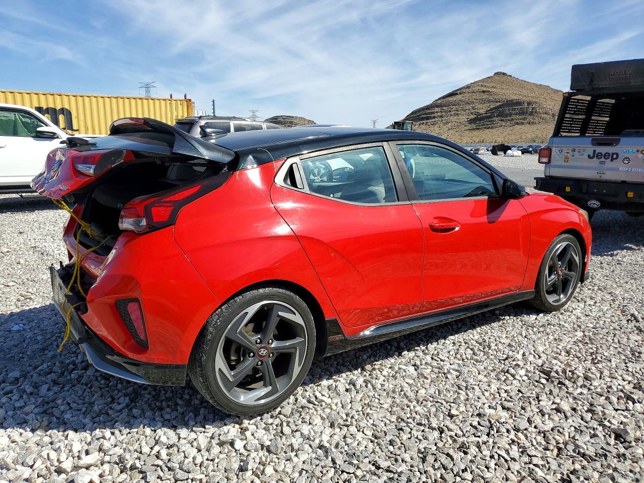2020 Hyundai Veloster VIN KMHTH6AB5LU028362 photo 3