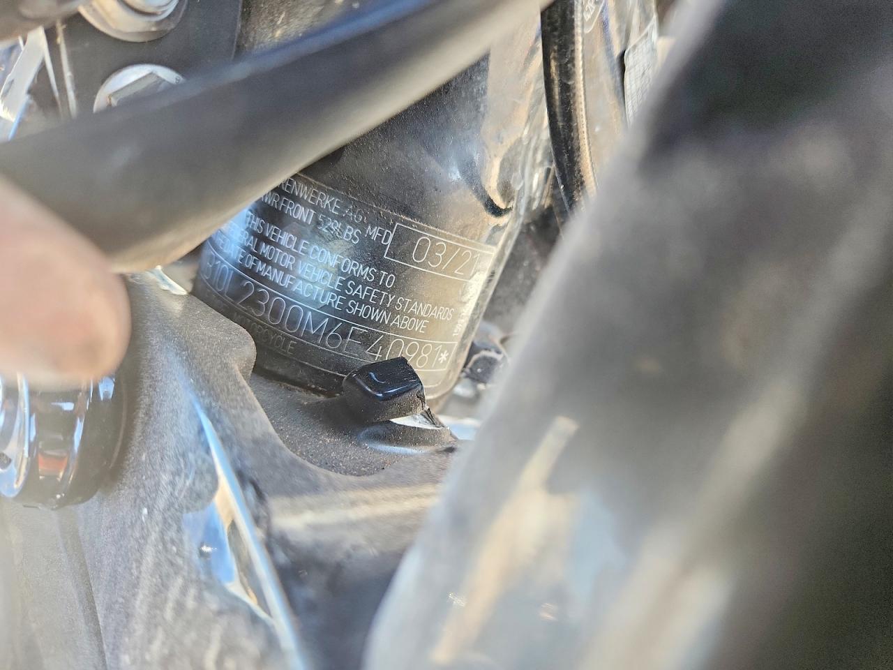 2021 BMW R VIN WB10L2300M6E40981 photo 10