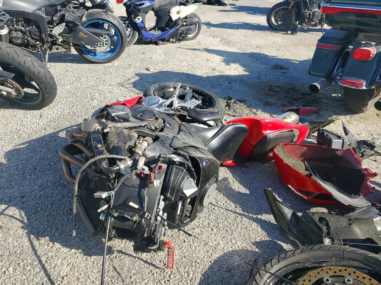 2008 Honda Cbr cycle VIN JH2PC40058M100782 photo 5