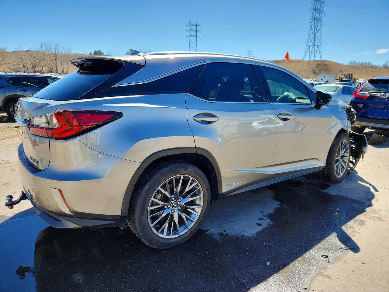 2019 Lexus Rx450 VIN 2T2BGMCA0KC032726 photo 3