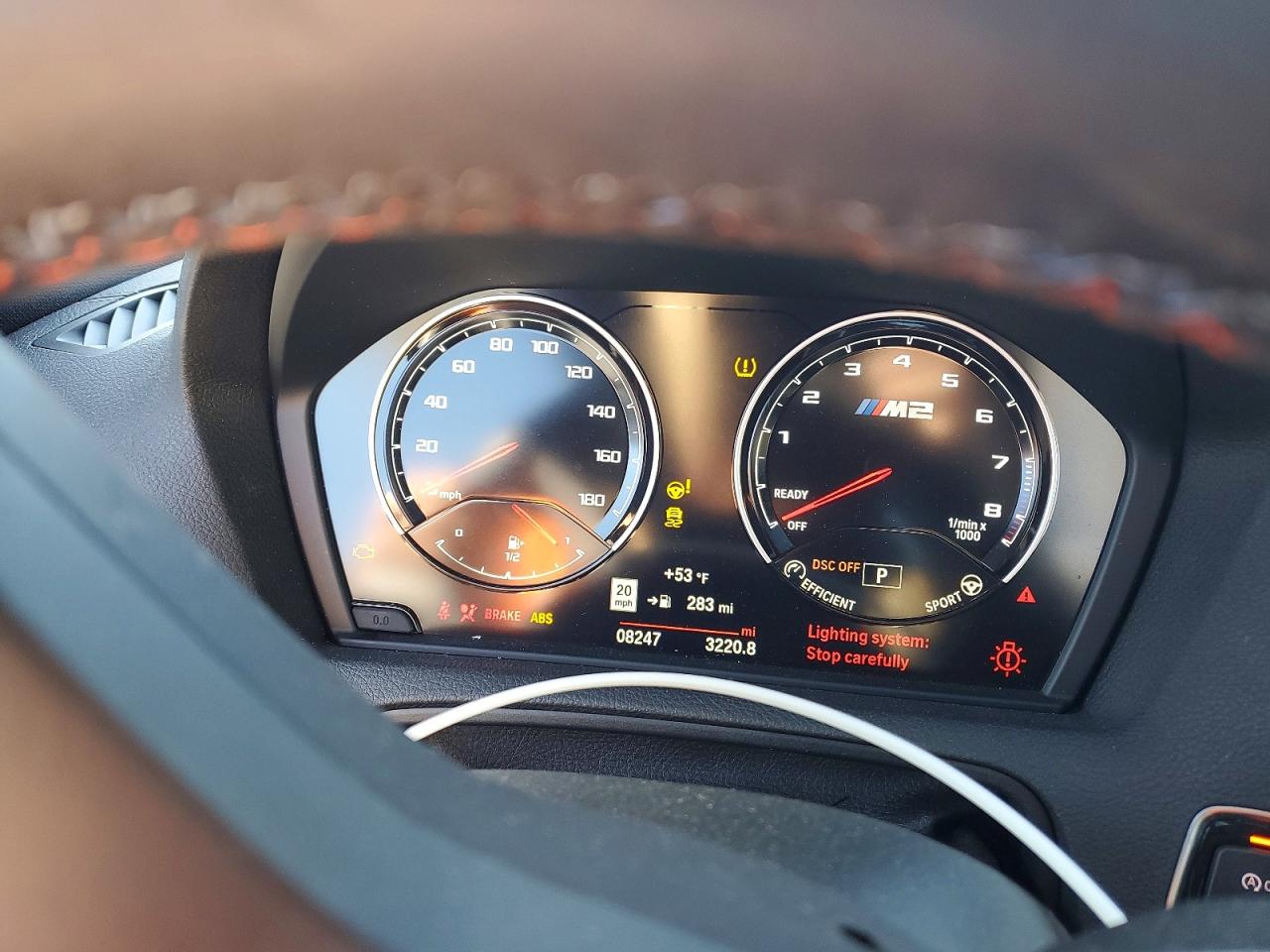 2020 BMW M2 VIN WBS2U7C02L7E59734 photo 9