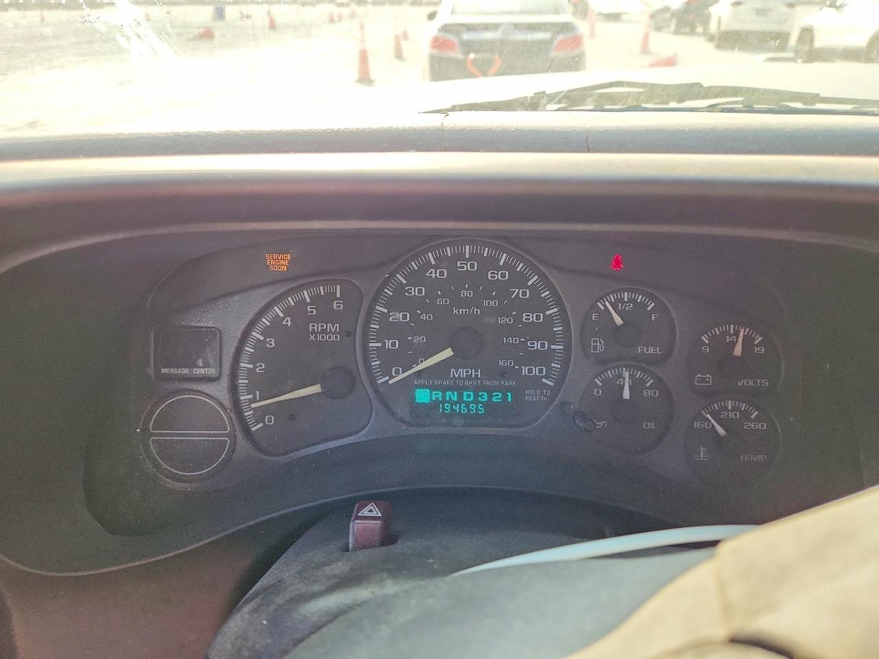 2001 Chevrolet All models VIN 1GCEC14W51Z186648 photo 9