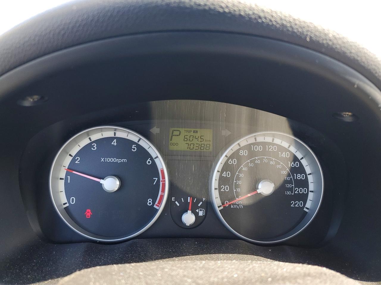 2009 Hyundai Accent VIN KMHCN45C89U348557 photo 9