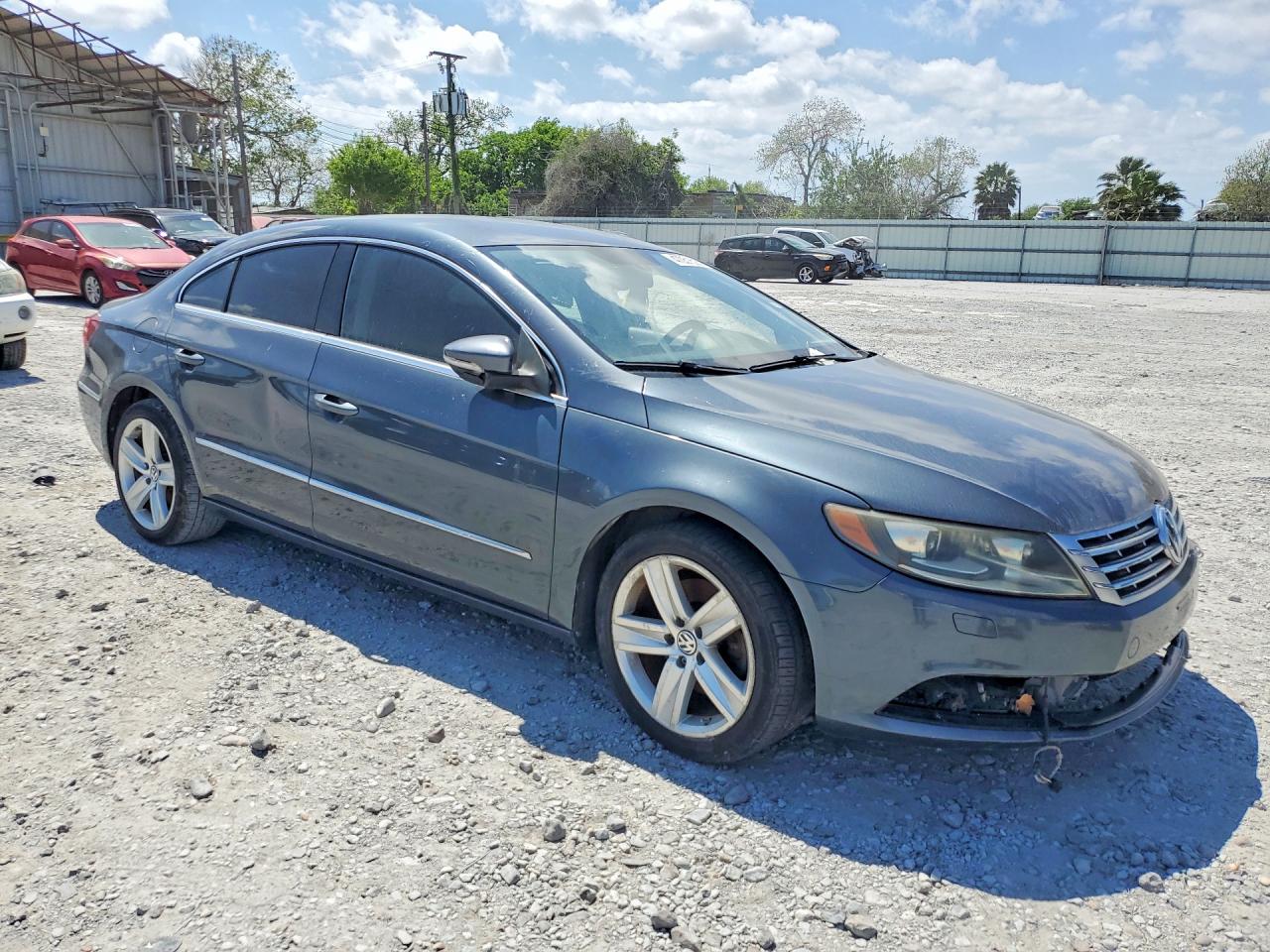 2013 Volkswagen Cc VIN WVWBN7AN1DE566738 photo 4