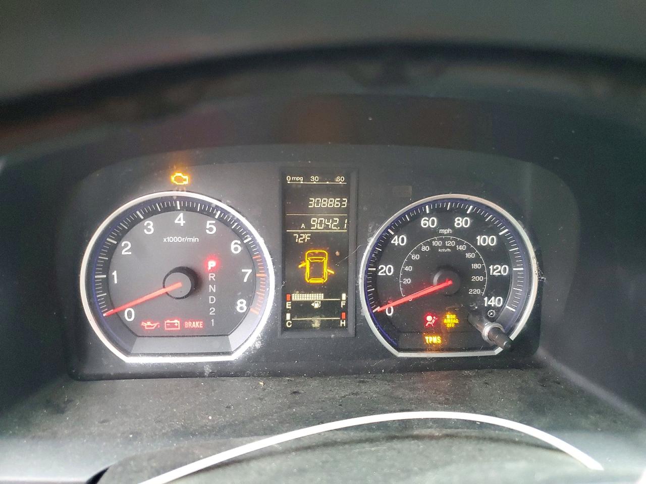 2007 Honda Crv VIN JHLRE38507C082771 photo 9