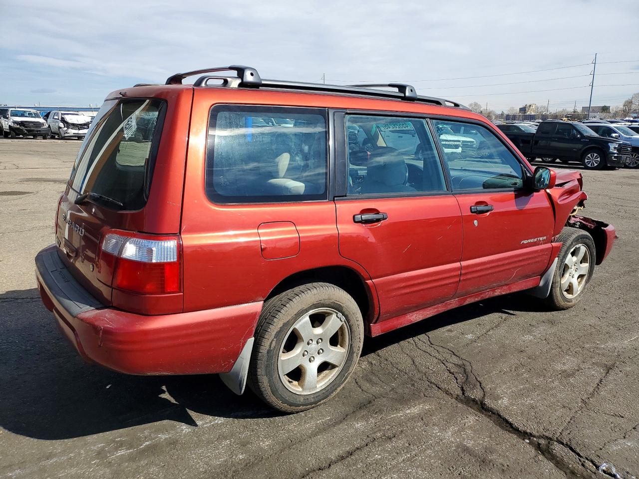 2002 SUBARU Forester VIN JF1SF65682H716307 photo 3
