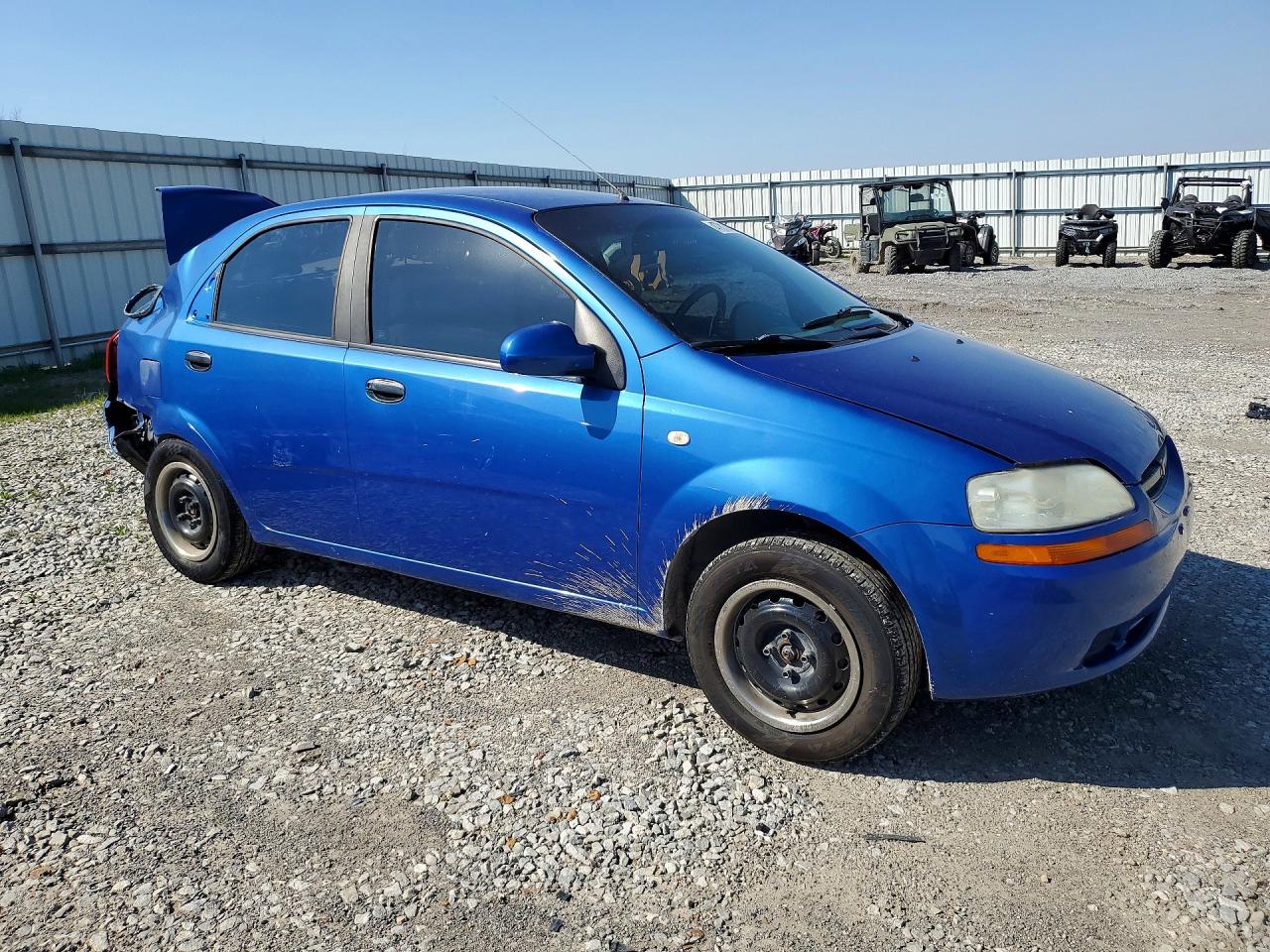 2005 Chevrolet Aveo VIN KL1TD52615B458035 photo 4