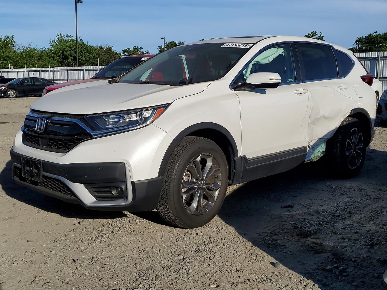 2021 Honda Crv VIN 5J6RW2H53MA007570 photo 1