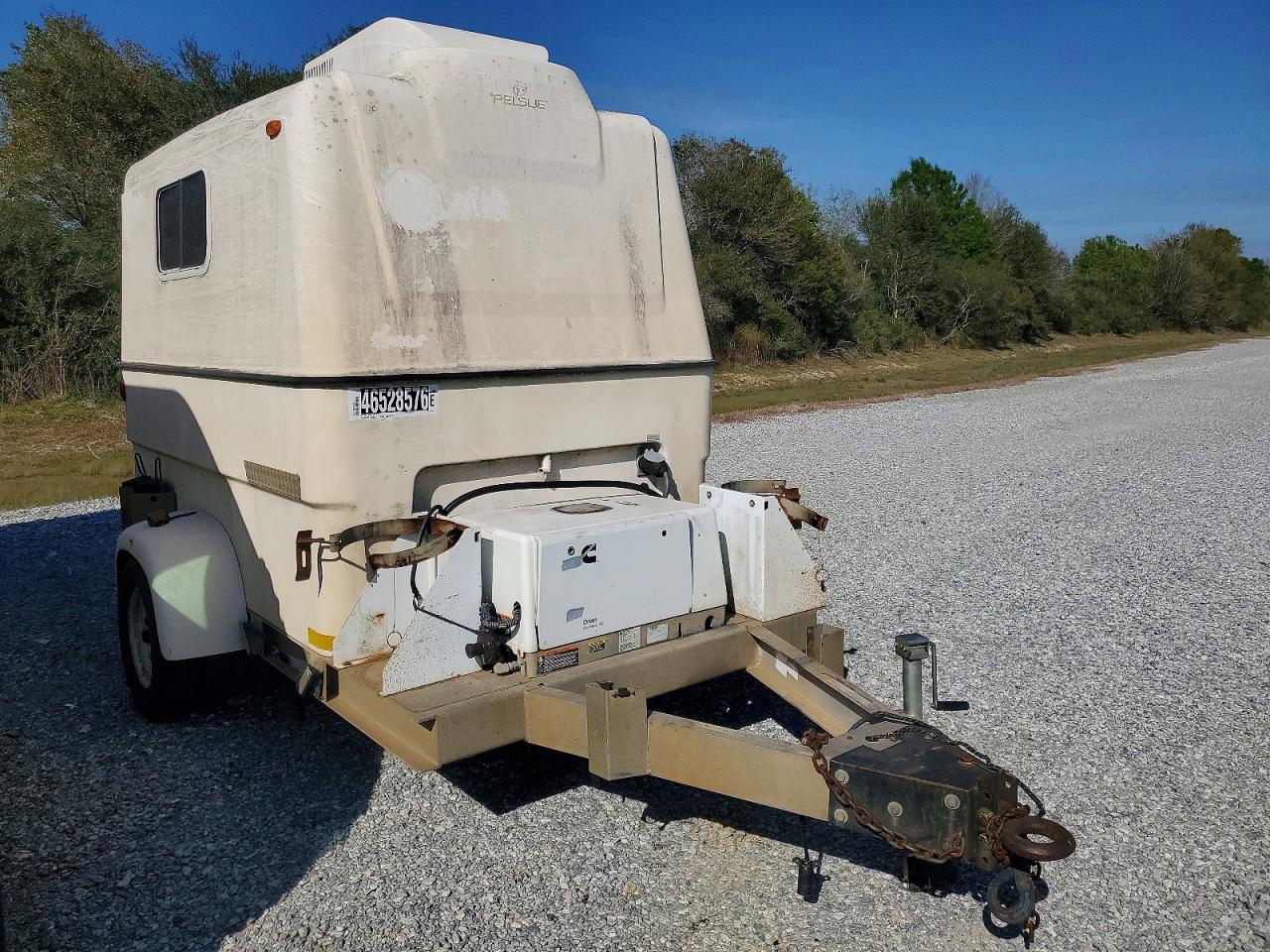2010 PELSUE FIBER OPTIC SPLICING TRAILER VIN 1P9VF0614A1139120 photo 1