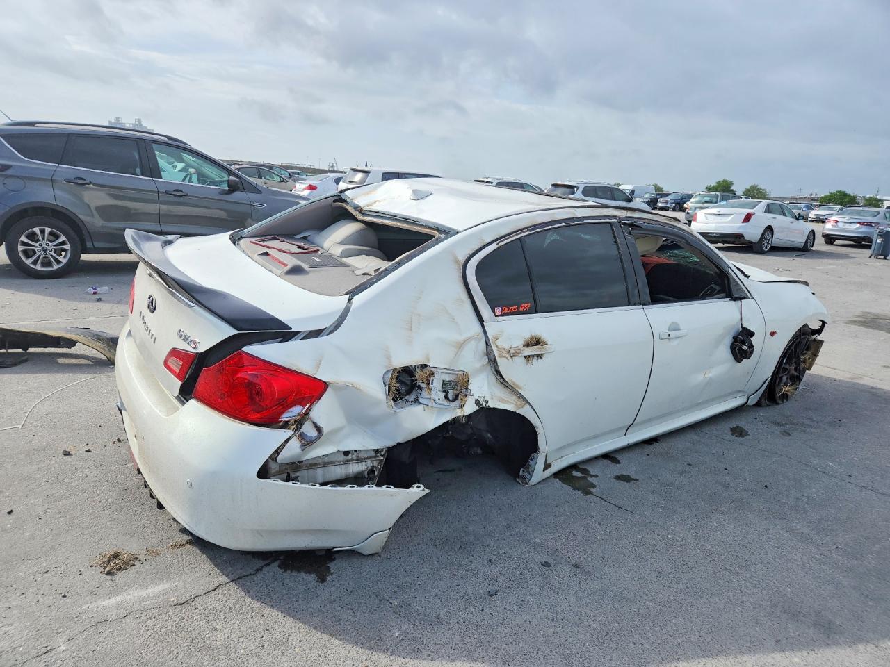 2010 Infiniti G37 VIN JN1CV6AR4AM461553 photo 3