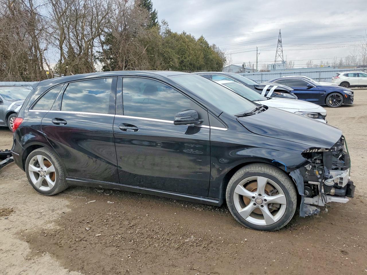 2014 Mercedes B-class VIN WDDMH4EB7EJ242867 photo 4