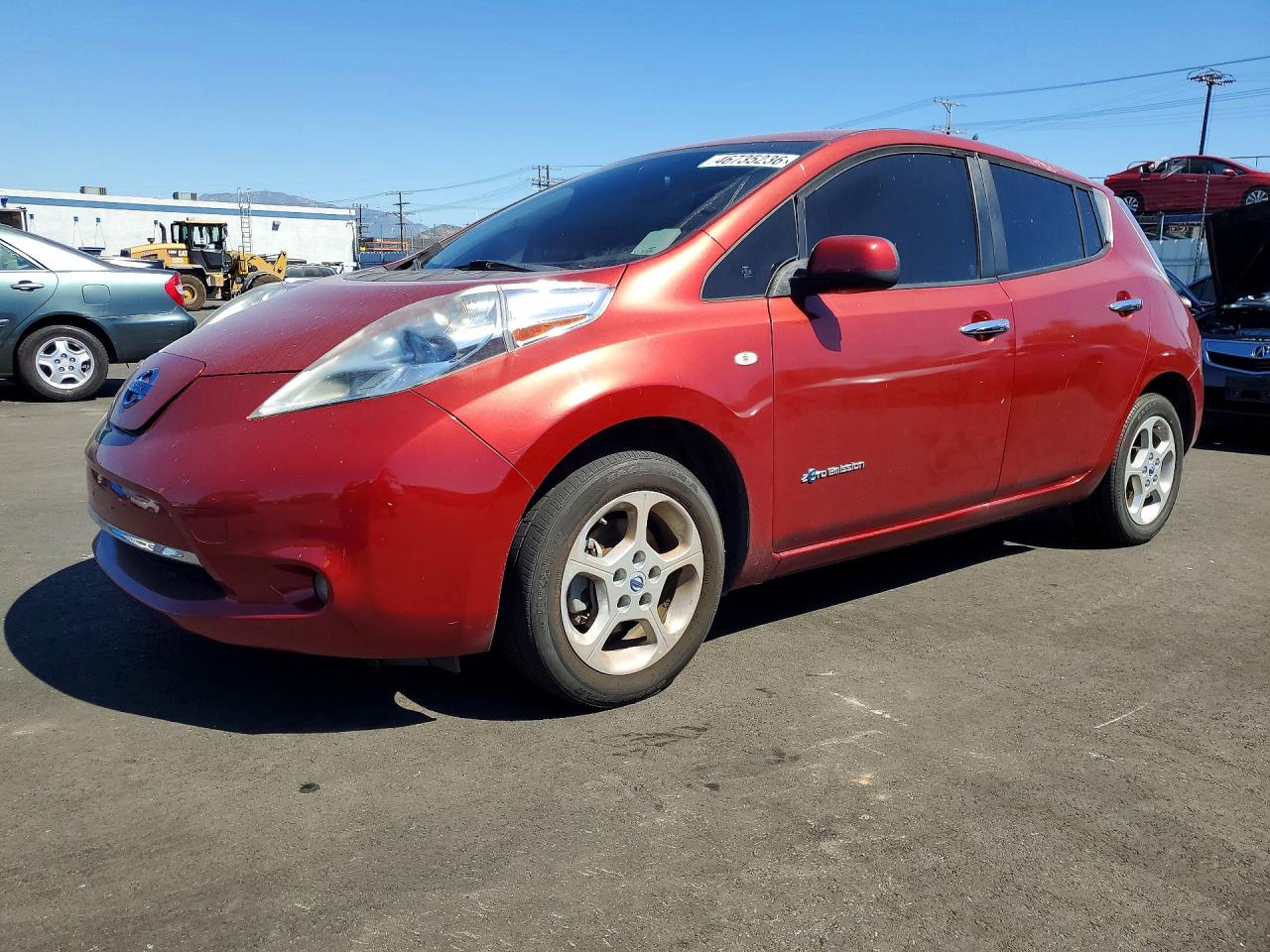 2011 Nissan Leaf VIN JN1AZ0CP9BT003440 photo 1