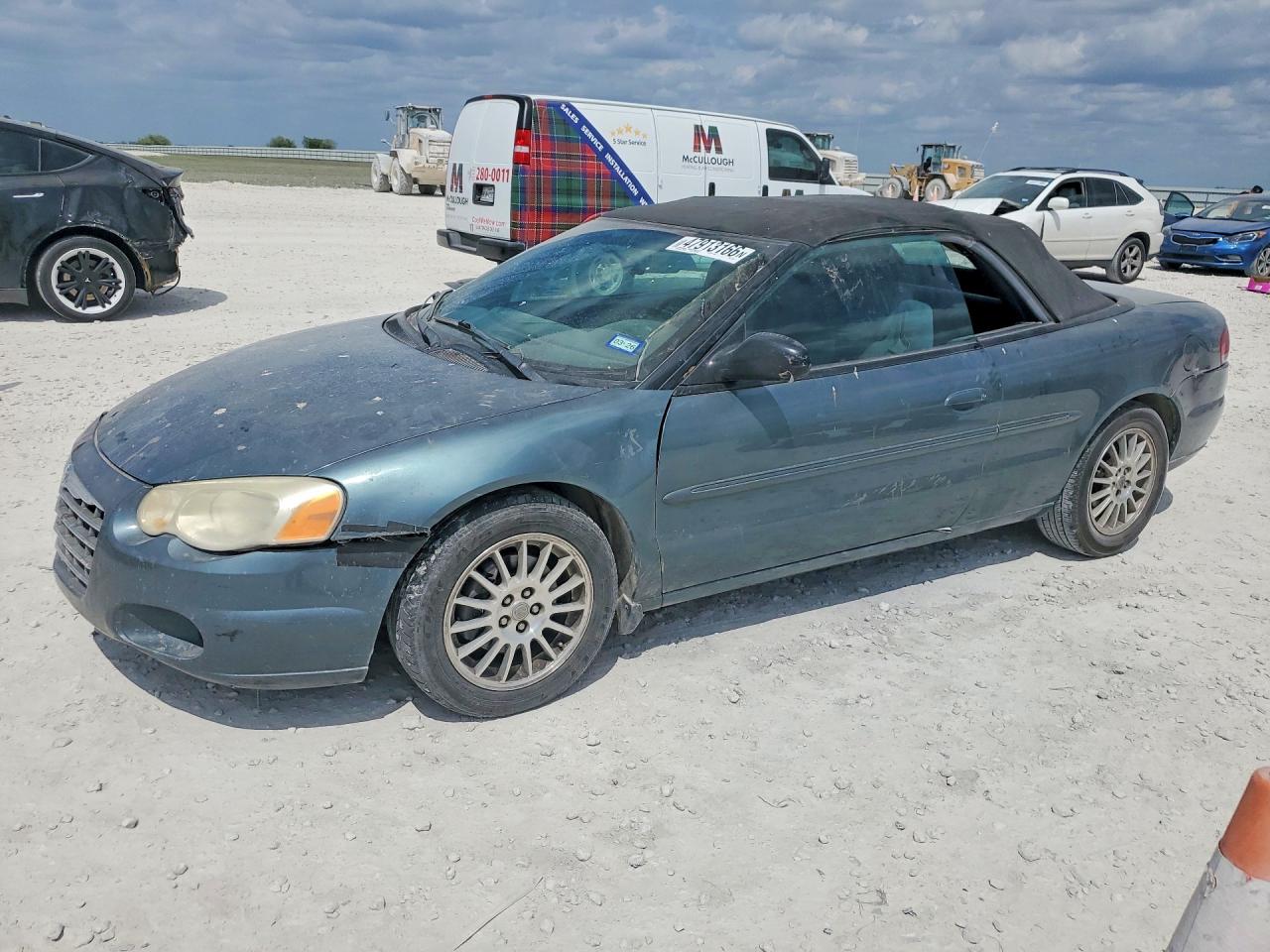 2005 Chrysler Sebring VIN 1C3EL55R85N677104 photo 1