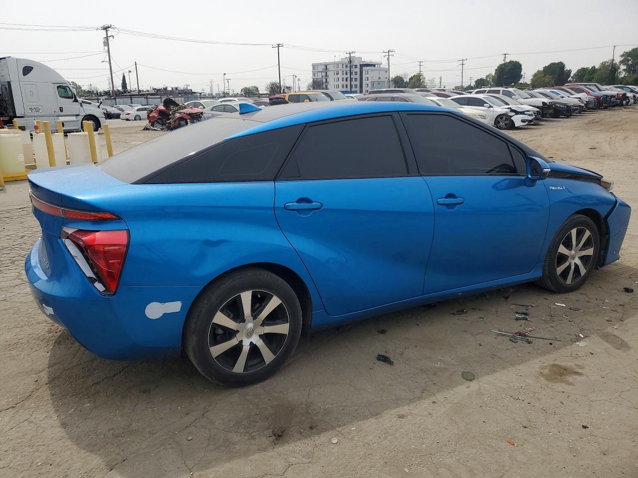 2017 Toyota Mirai VIN JTDBVRBD6HA002761 photo 3