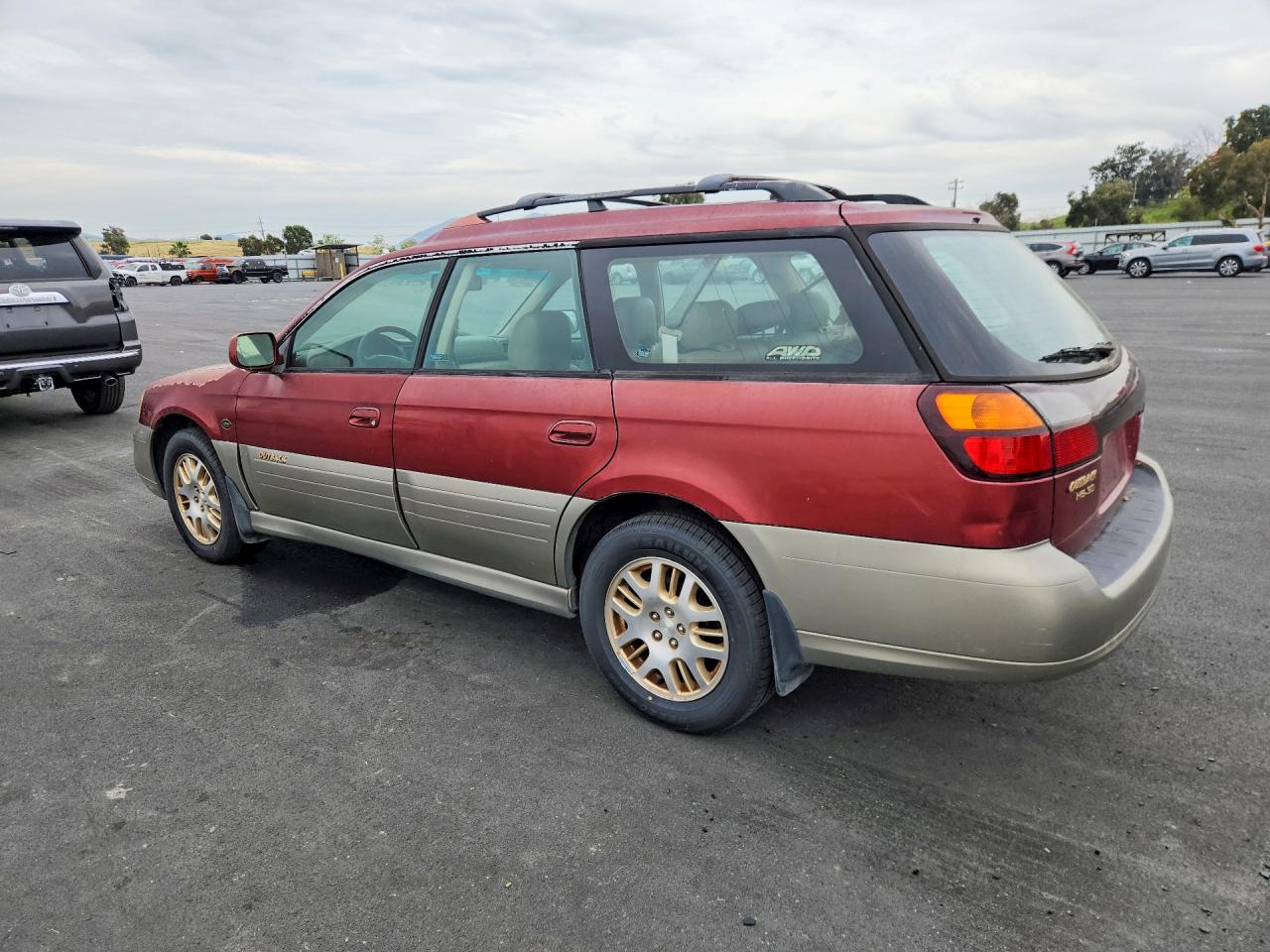 2002 Subaru LEGACY VIN 4S3BH806827621016 photo 2