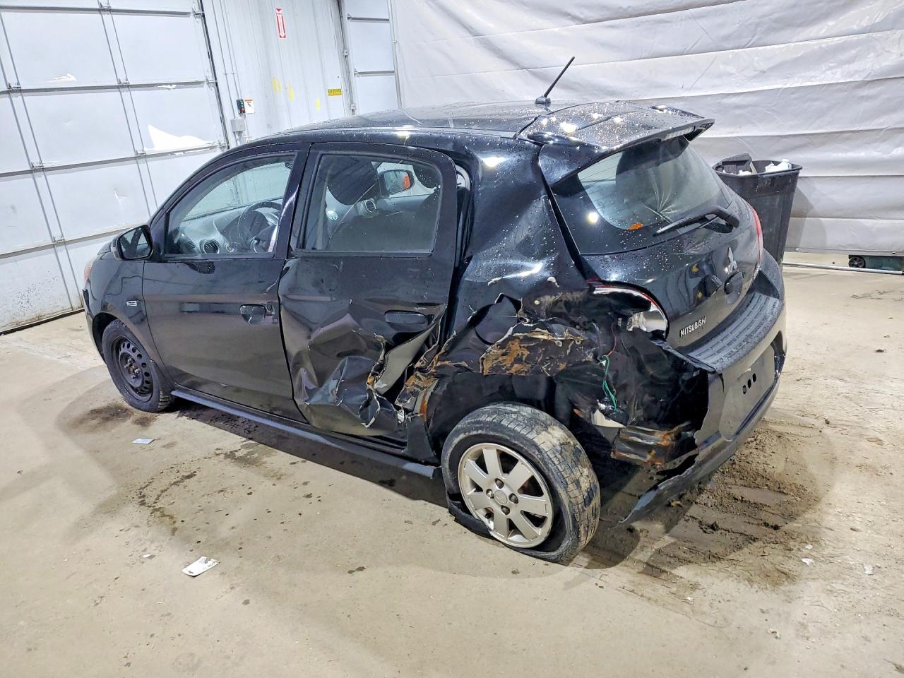 2015 Mitsubishi Mirage VIN ML32A4HJ2FH060739 photo 2