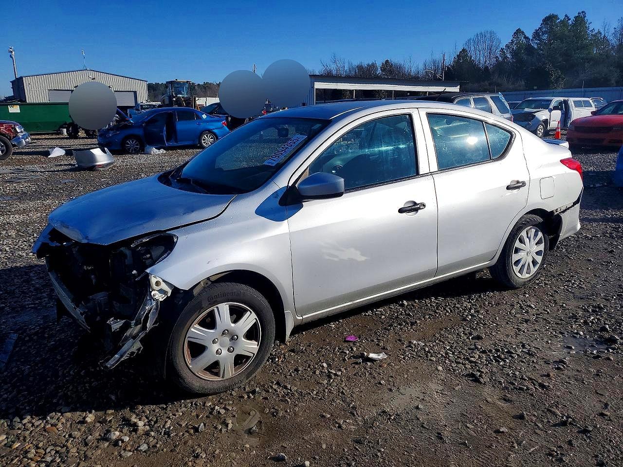 2017 NISS Versa VIN 3N1CN7AP7HL858313 photo 1