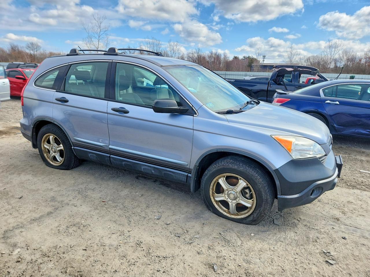 2007 Honda Crv VIN JHLRE48357C048877 photo 4
