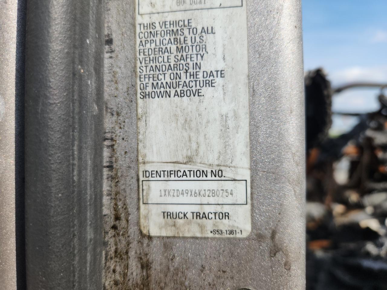 2019 KENWORTH All other VIN 1XKZD49X6KJ280754 photo 10