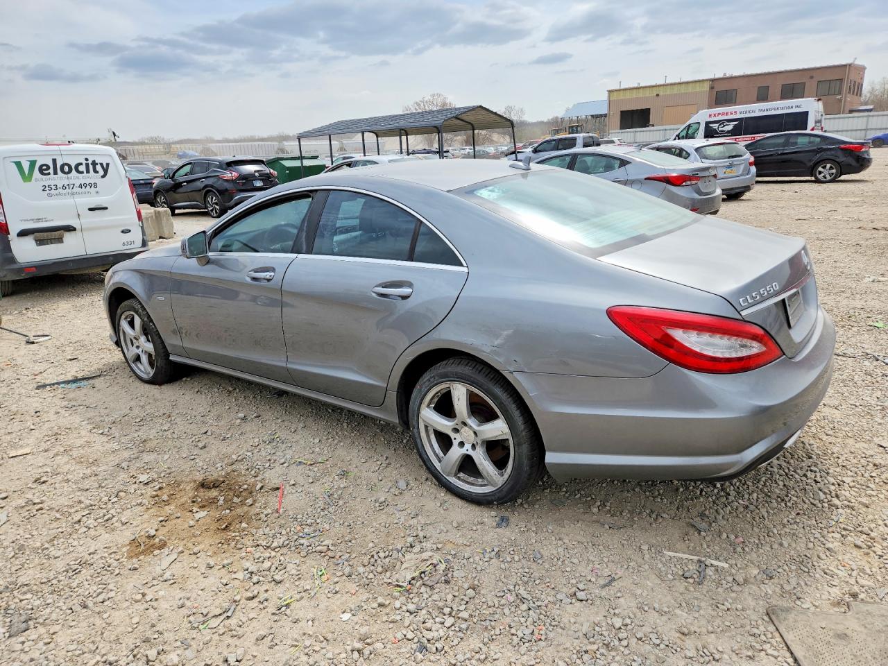 2012 Mercedes-Benz Cls-class VIN WDDLJ9BB3CA034550 photo 2