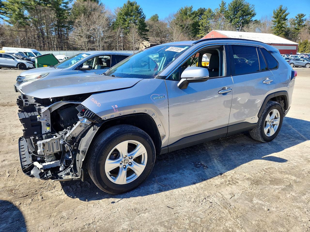 2021 Toyota Rav4 hybrid VIN 4T3RWRFV9MU044271 photo 1