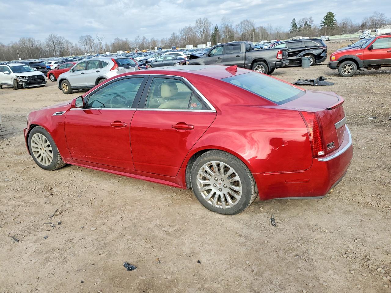 2011 Cadillac Cts VIN 1G6DM5ED1B0137789 photo 2