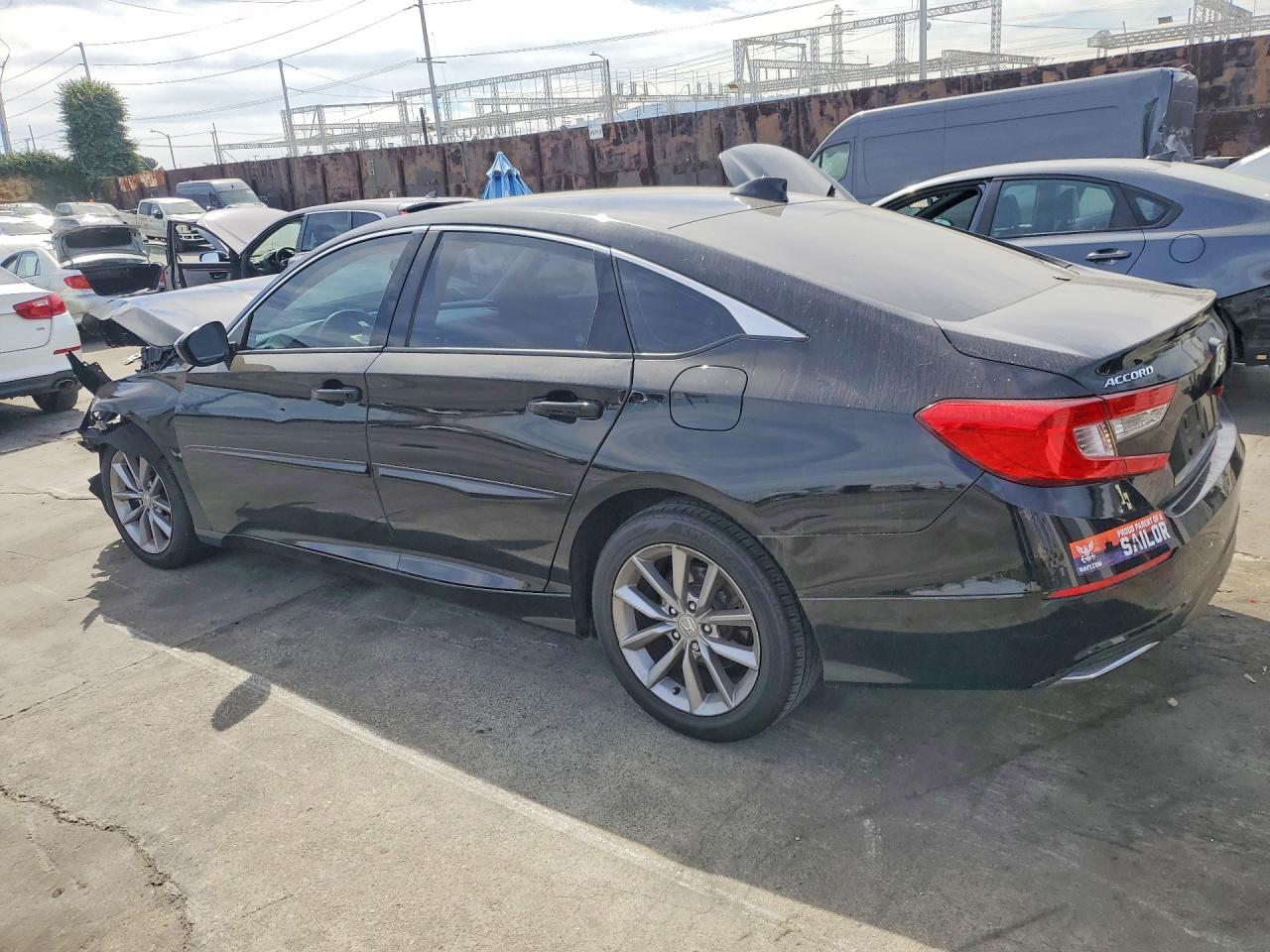 2021 Honda Accord VIN 1HGCV1F15MA110127 photo 2