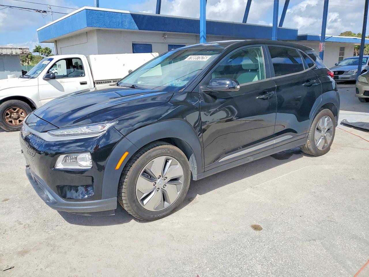 2021 Hyundai Kona electric VIN KM8K53AG3MU126872 photo 1