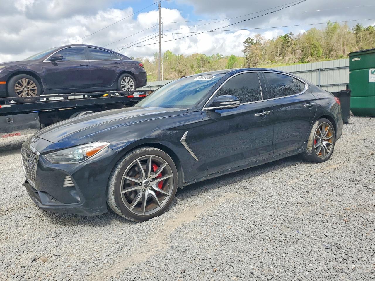 2021 Genesis G70 VIN KMTG74LE5MU067279 photo 1