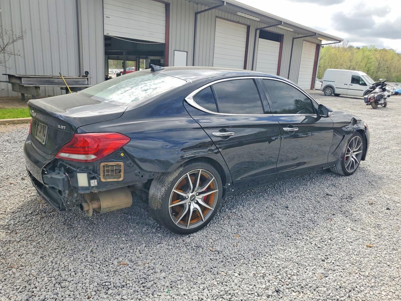 2021 Genesis G70 VIN KMTG74LE5MU067279 photo 3