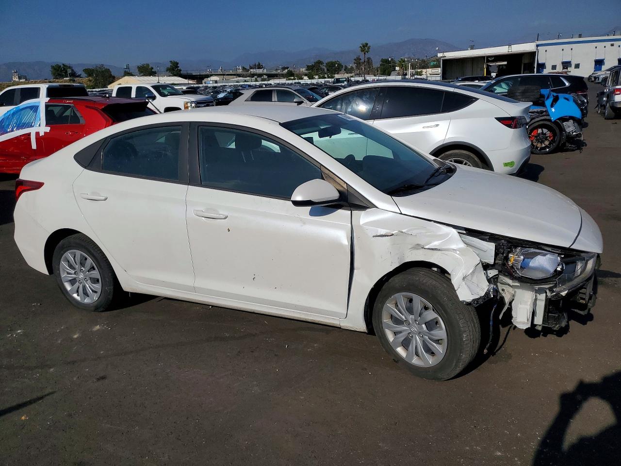 2022 Hyundai Accent VIN 3KPC24A69NE174603 photo 4