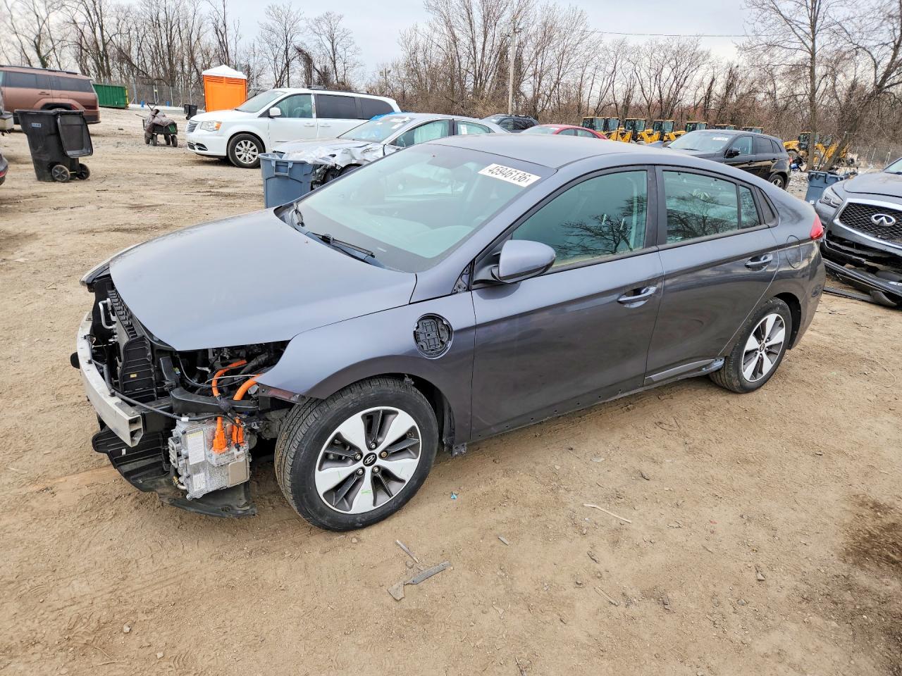 2019 Hyundai Ioniq VIN KMHC65LD3KU144334 photo 1