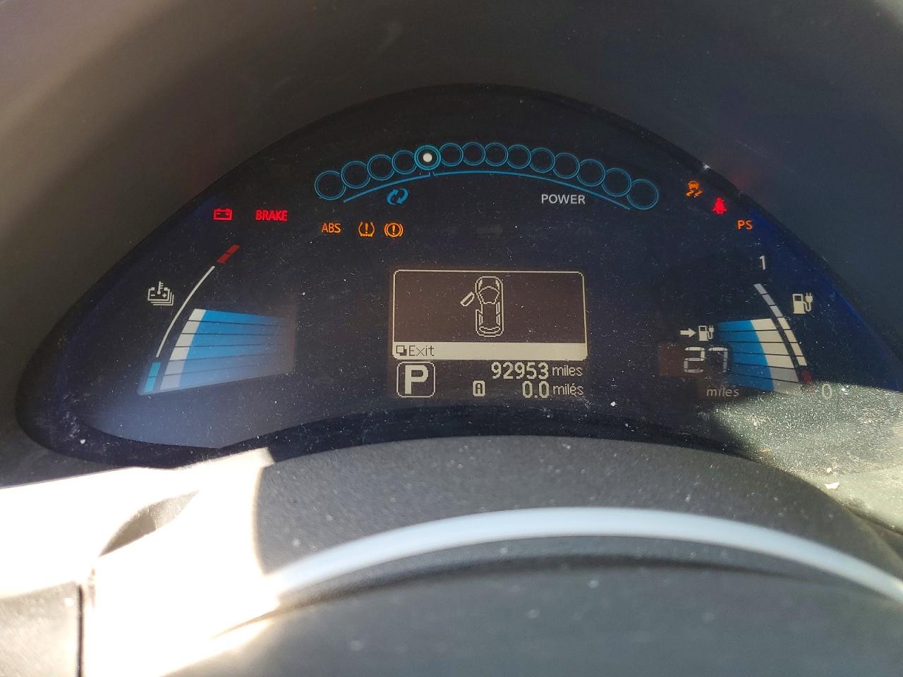 2011 Nissan Leaf VIN JN1AZ0CP9BT003440 photo 9
