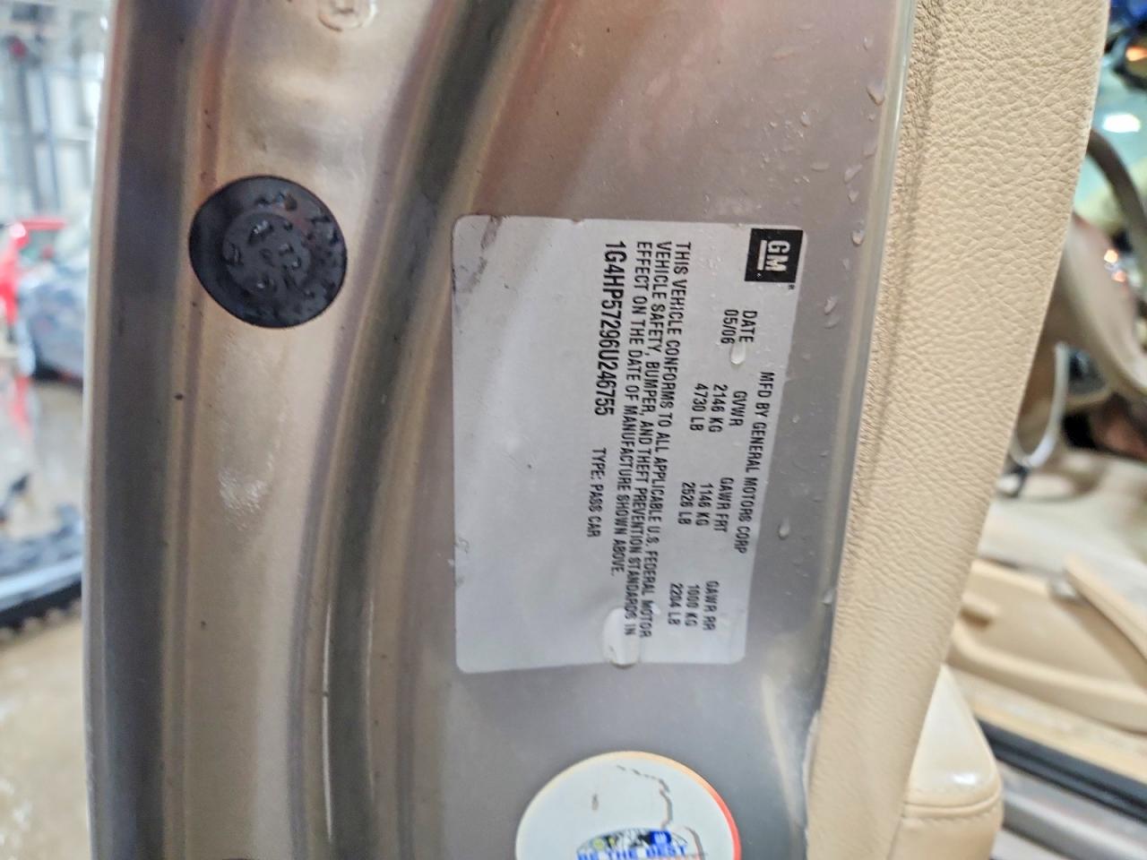 2006 Buick Lucerne VIN 1G4HP57296U246755 photo 12