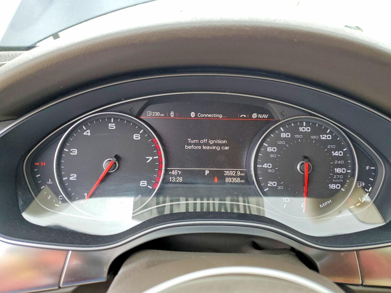 2013 Audi A6 VIN WAUGGBFC2DN074372 photo 9