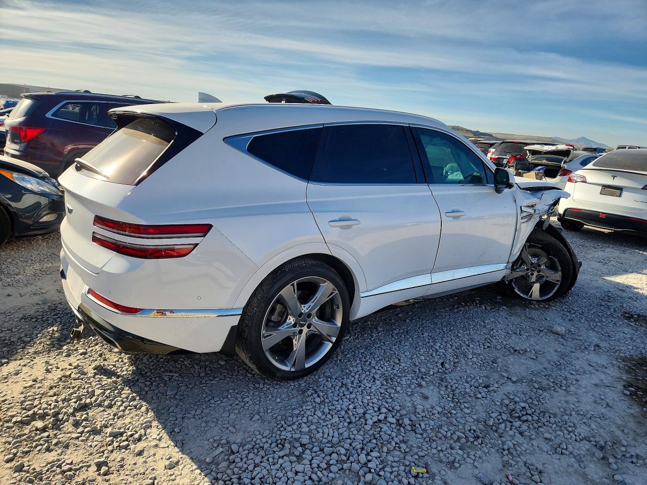 2021 Genesis Gv80 3.5t VIN KMUHCESC4MU048871 photo 3