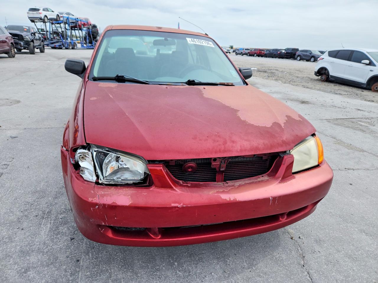 1999 Mazda Protege VIN JM1BJ2216X0183504 photo 5