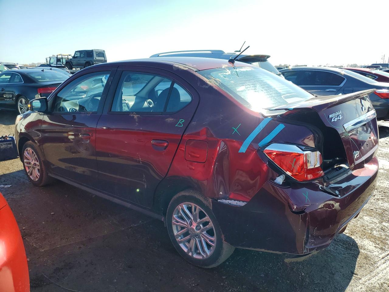 2024 Mitsubishi Mirage VIN ML32FVFJ2RHF05028 photo 2