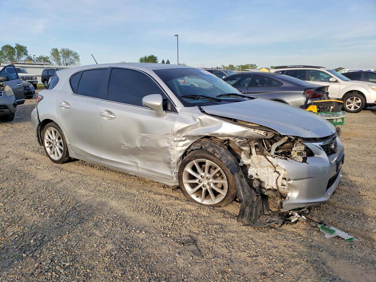 2013 LEXUS Ct 200h ba VIN JTHKD5BH6D2127373 photo 4