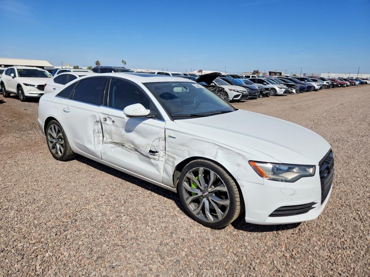 2013 AUDI A6 VIN WAUGGAFC5DN063974 photo 4