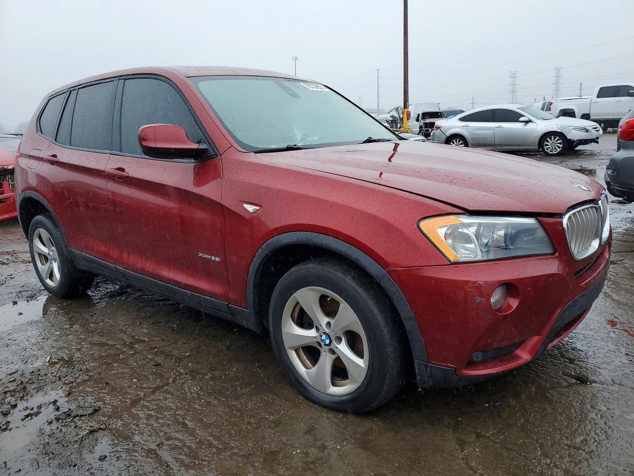 2012 BMW X3 VIN 5UXWX5C54CL717190 photo 4