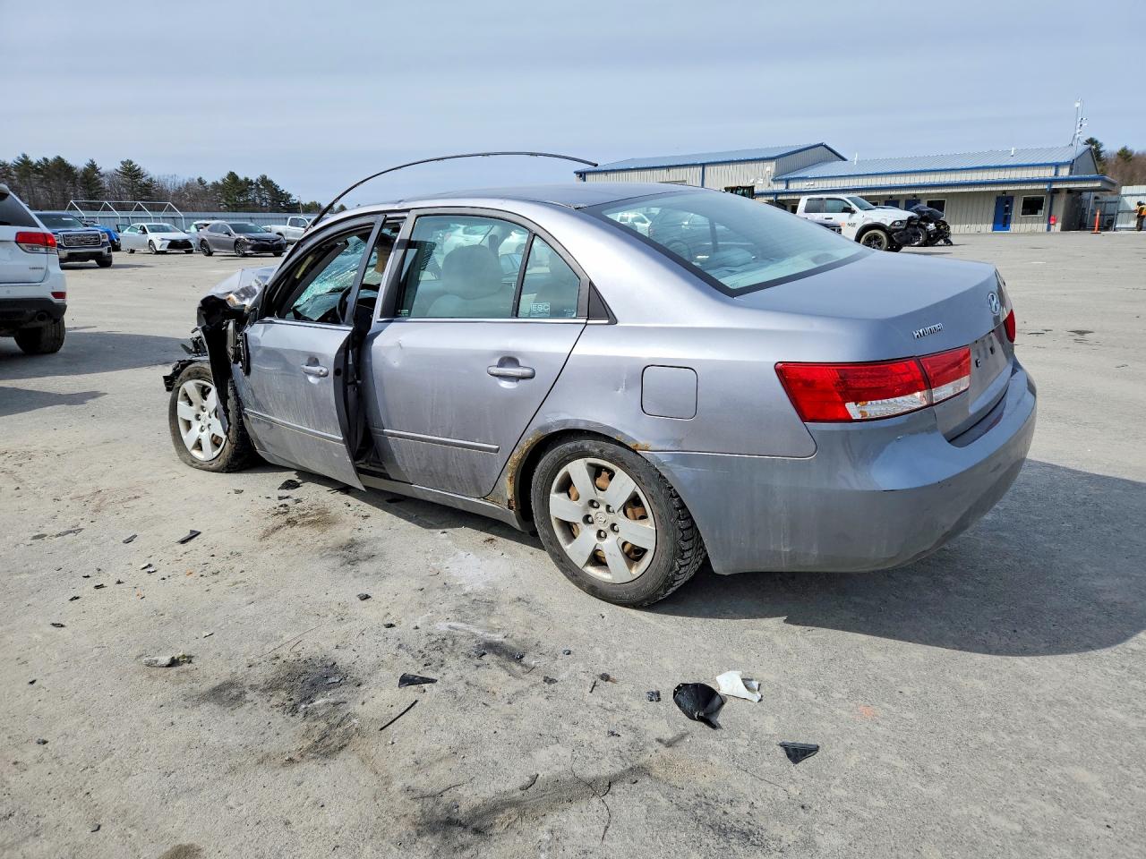 2007 Hyundai Sonata VIN 5NPET46C47H238775 photo 2