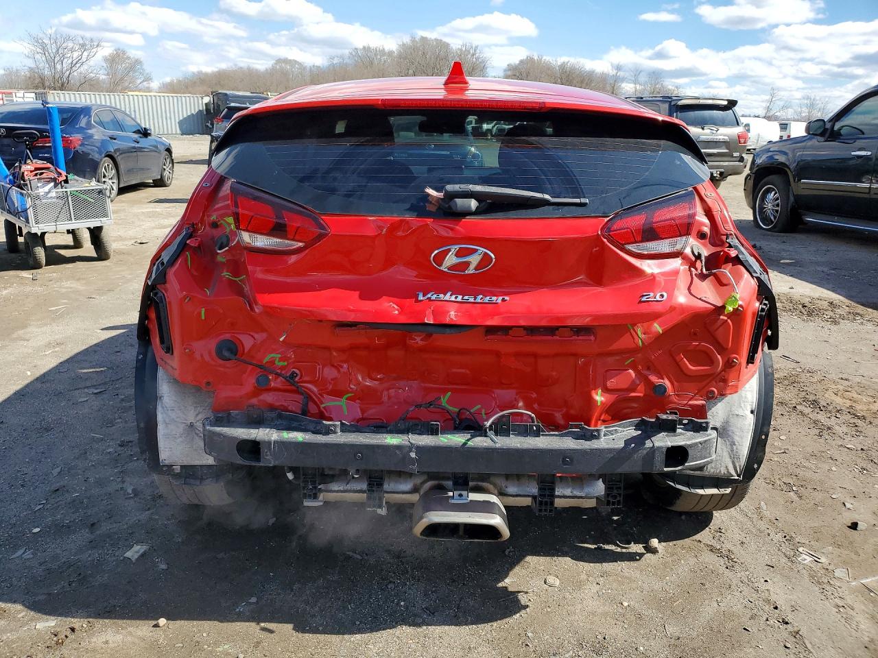 2019 Hyundai Veloster VIN KMHTG6AF7KU011082 photo 6