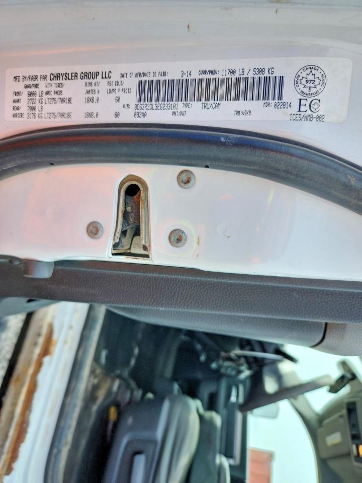 2014 Ram 3500 VIN 3C63R3DL3EG233101 photo 12