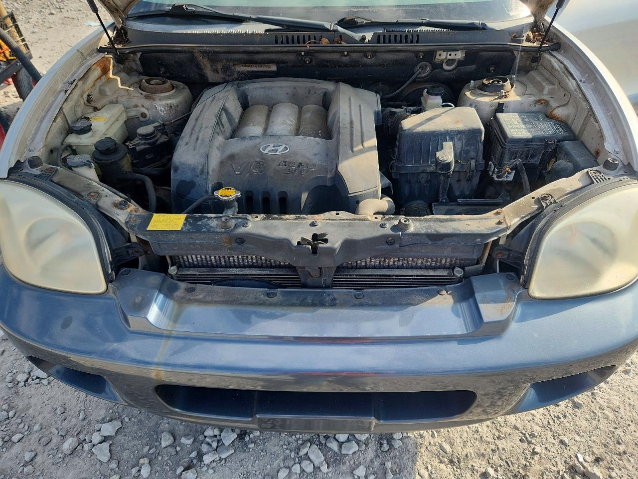 2003 Hyundai Santa fe VIN KM8SC73D23U511645 photo 12