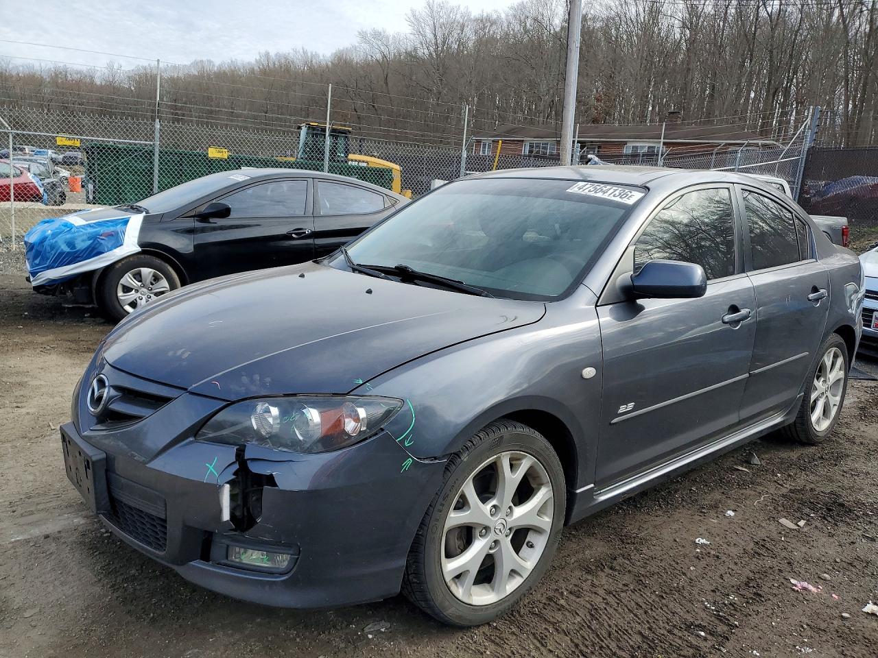 2008 MAZDA Mazda3 VIN JM1BK323581182120 photo 1