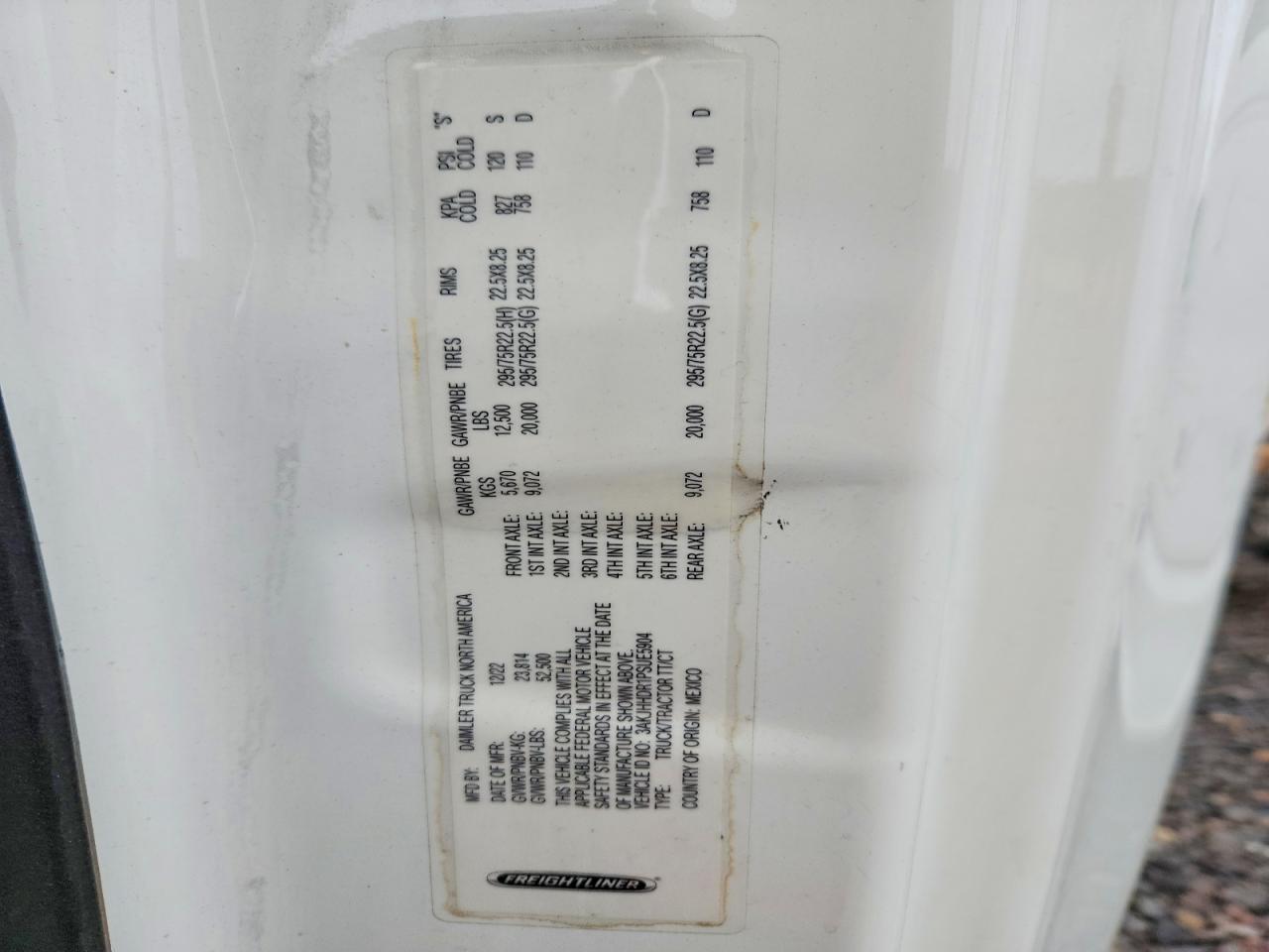 2023 FREIGHTLINER All other VIN 3AKJHHDR1PSUE5904 photo 10