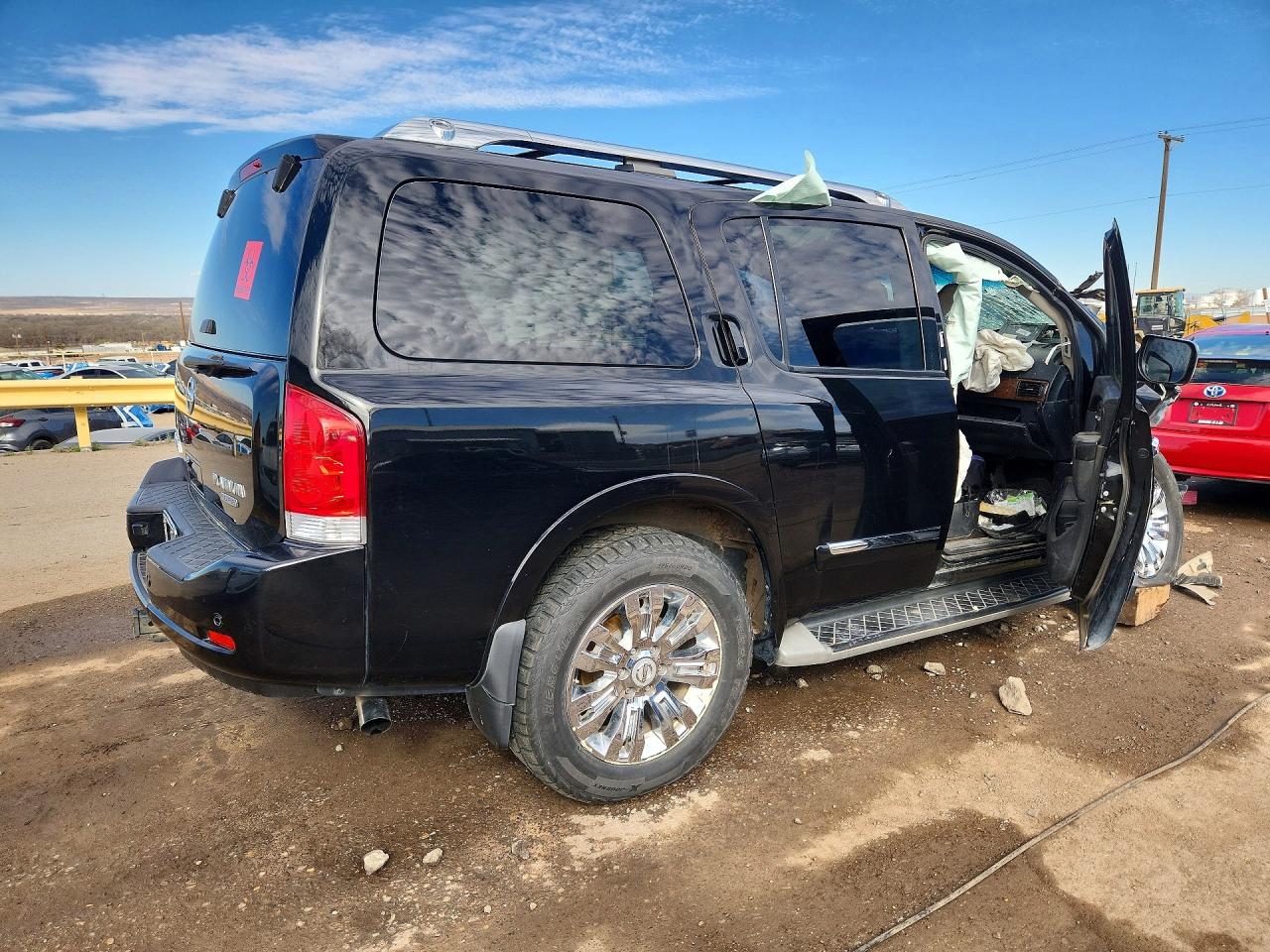2015 Nissan Armada VIN 5N1BA0NE0FN609882 photo 3