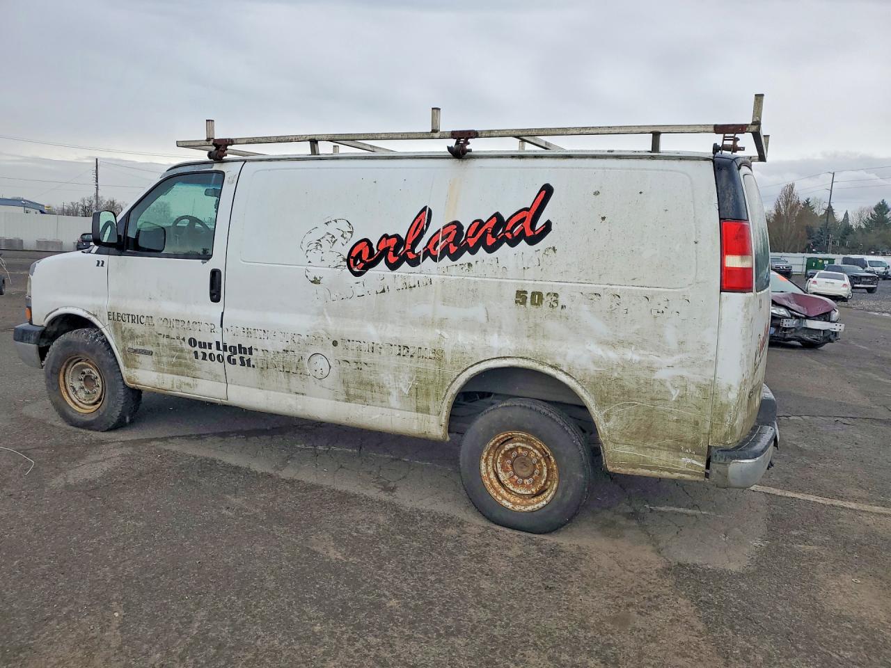 2006 CHEVROLET Express VIN 1GCHG35U861119767 photo 2